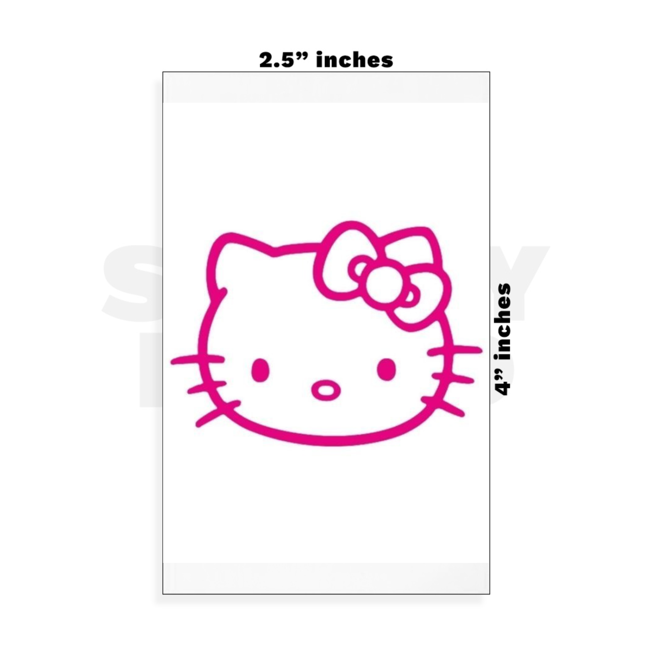 Custom Small - 2.5in x 4in
