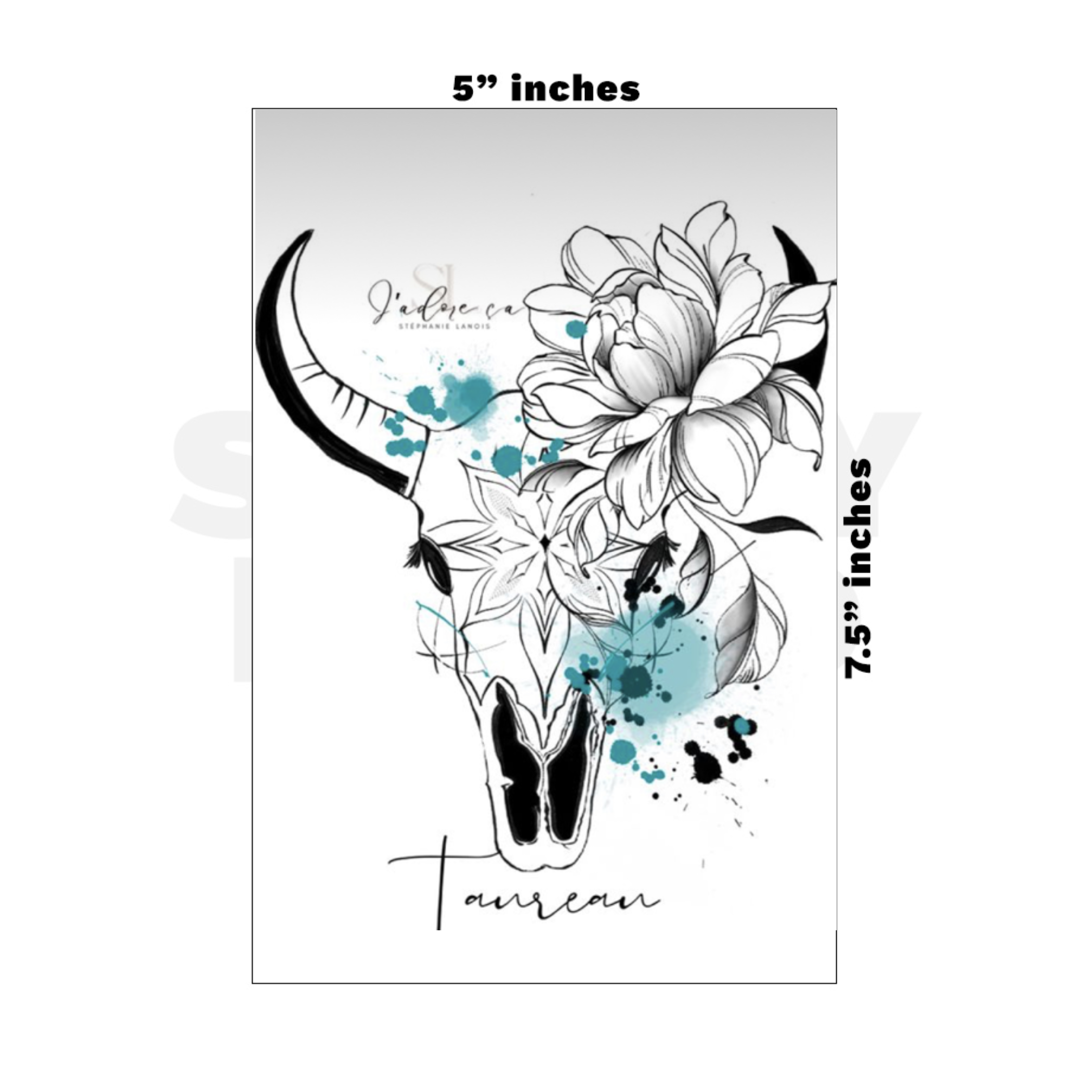 Custom Medium - 5in x 7.5in