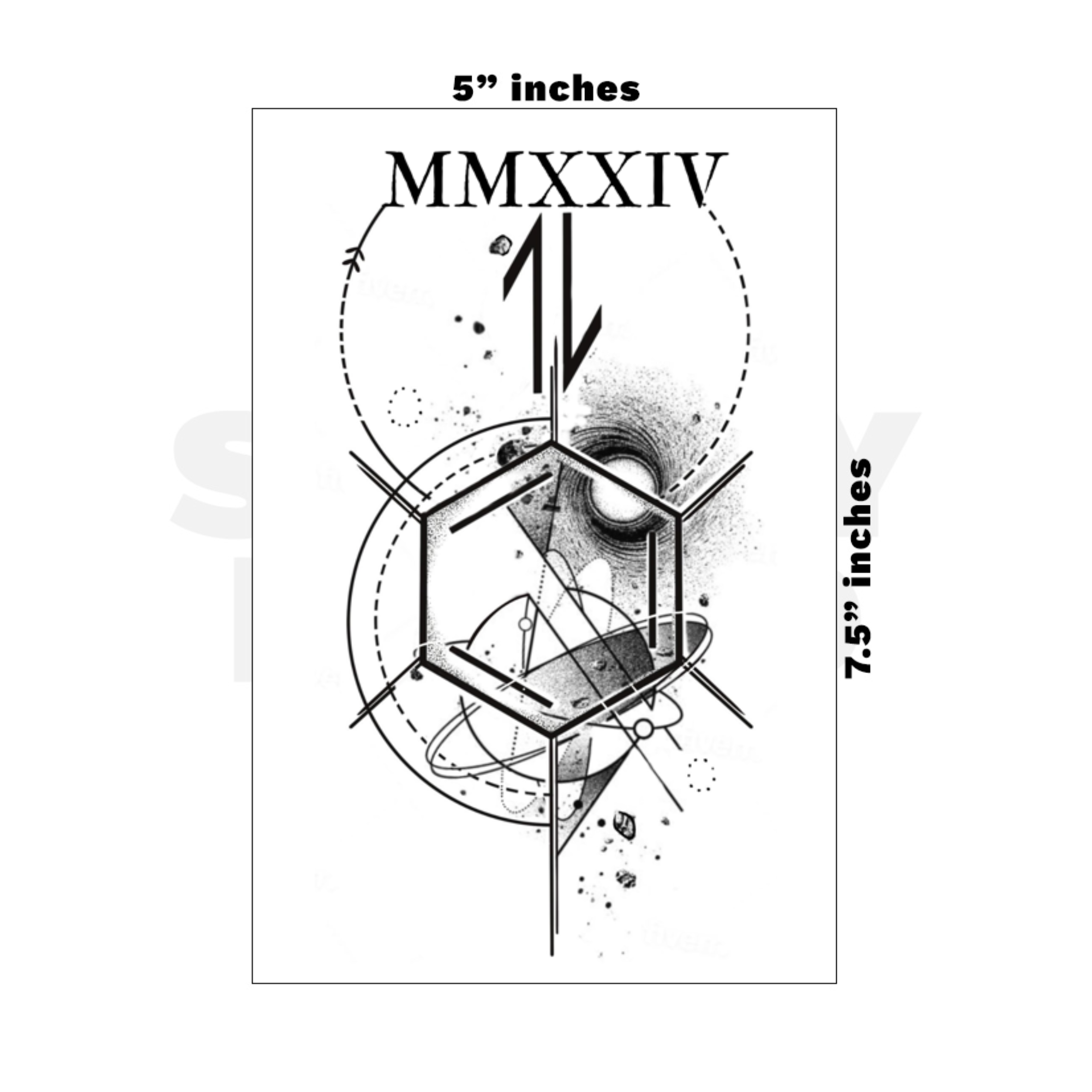 Custom Medium - 5in x 7.5in