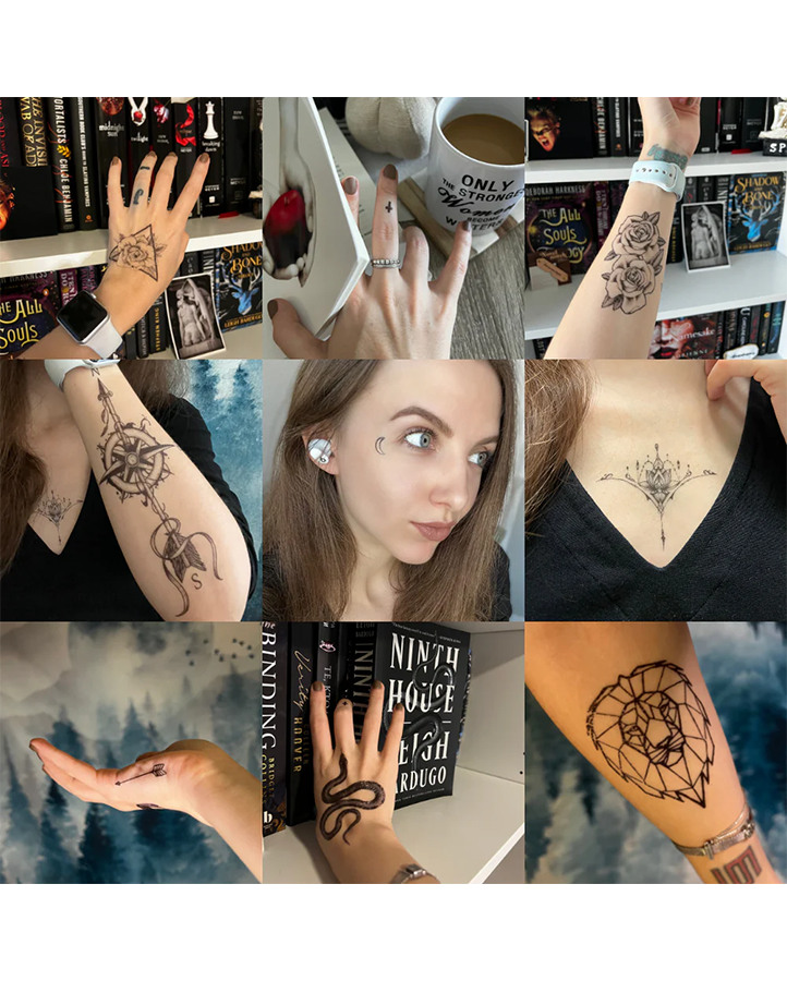 @anawithherbooks 9 Tattoo Bundle