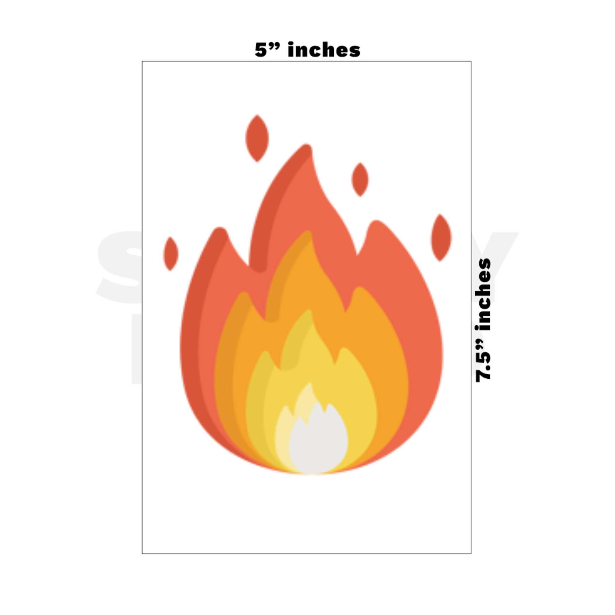 Custom Medium - 5in x 7.5in