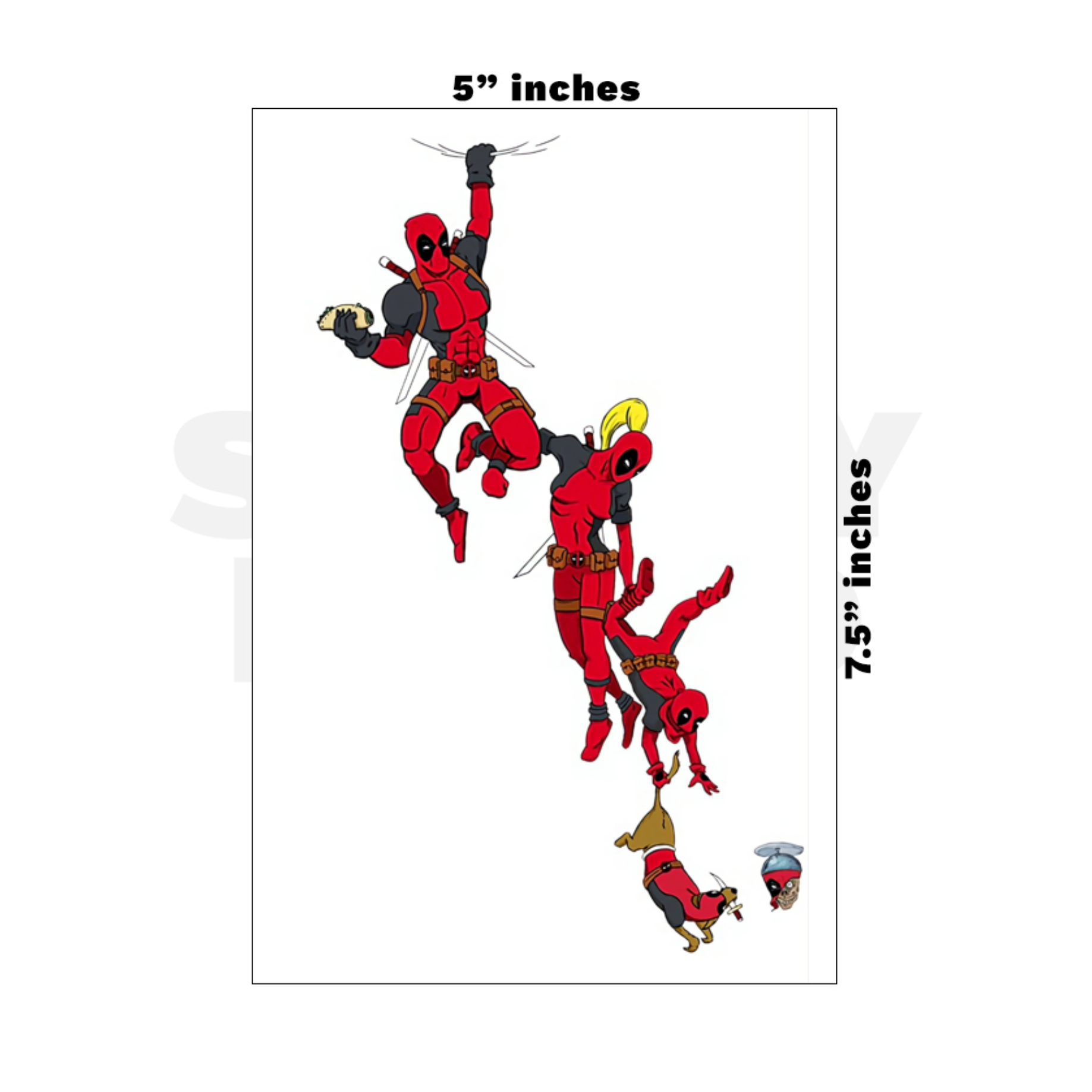 Custom Medium - 5in x 7.5in