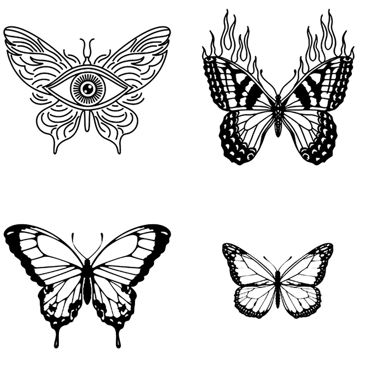 Butterfly Tattoo Pack