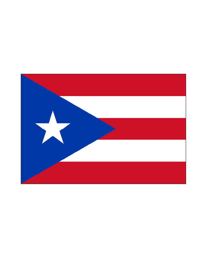 Peurto Rico Flag Tattoo