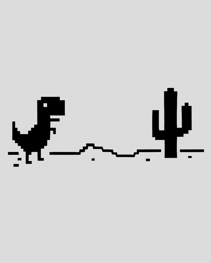 No Internet Dino - Semi Permanent