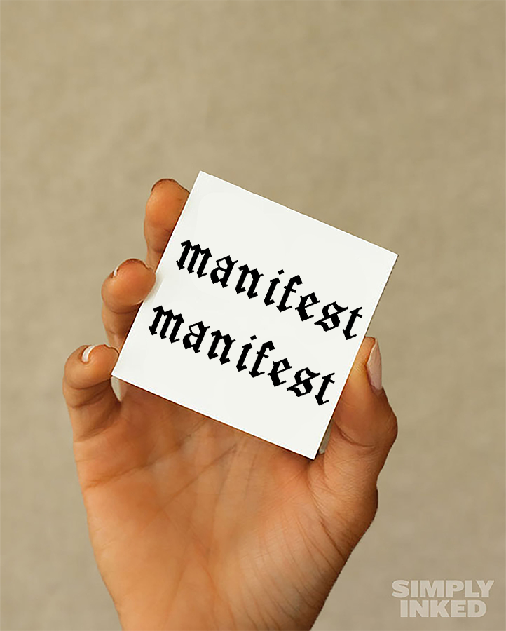Manifest Tattoo