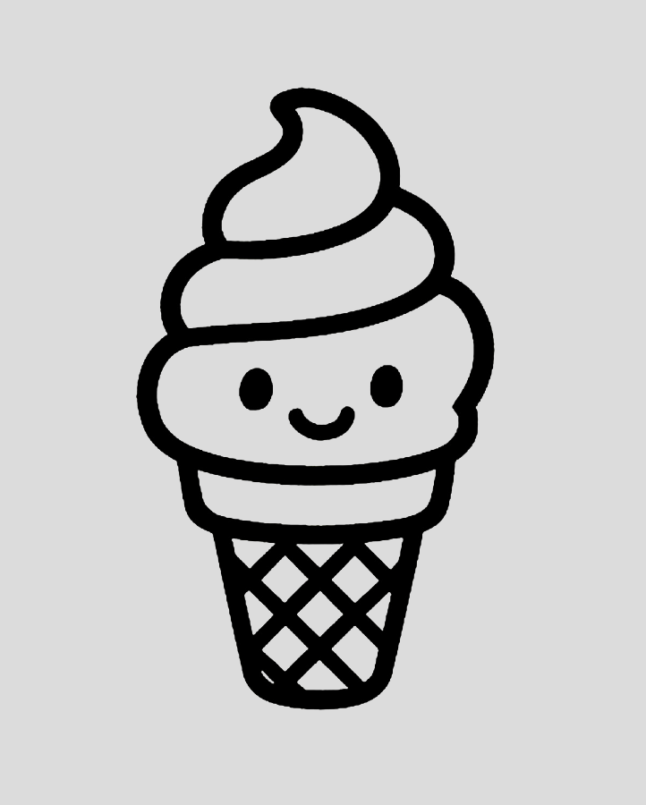 Ice cream Tattoo - Semi Permanent