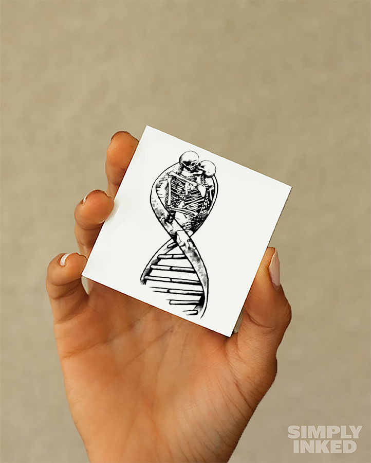DNA Love Tattoo