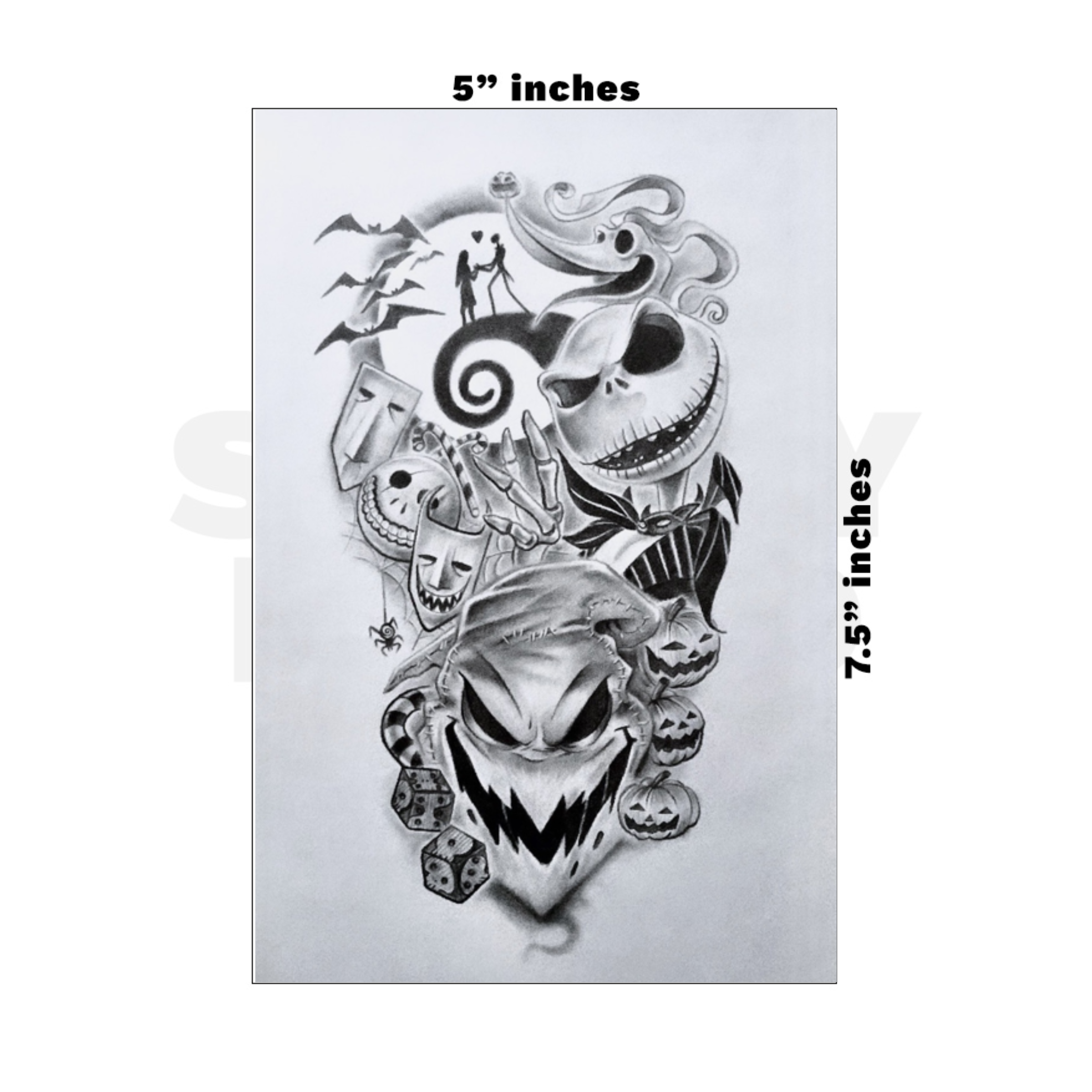 Custom Medium - 5in x 7.5in