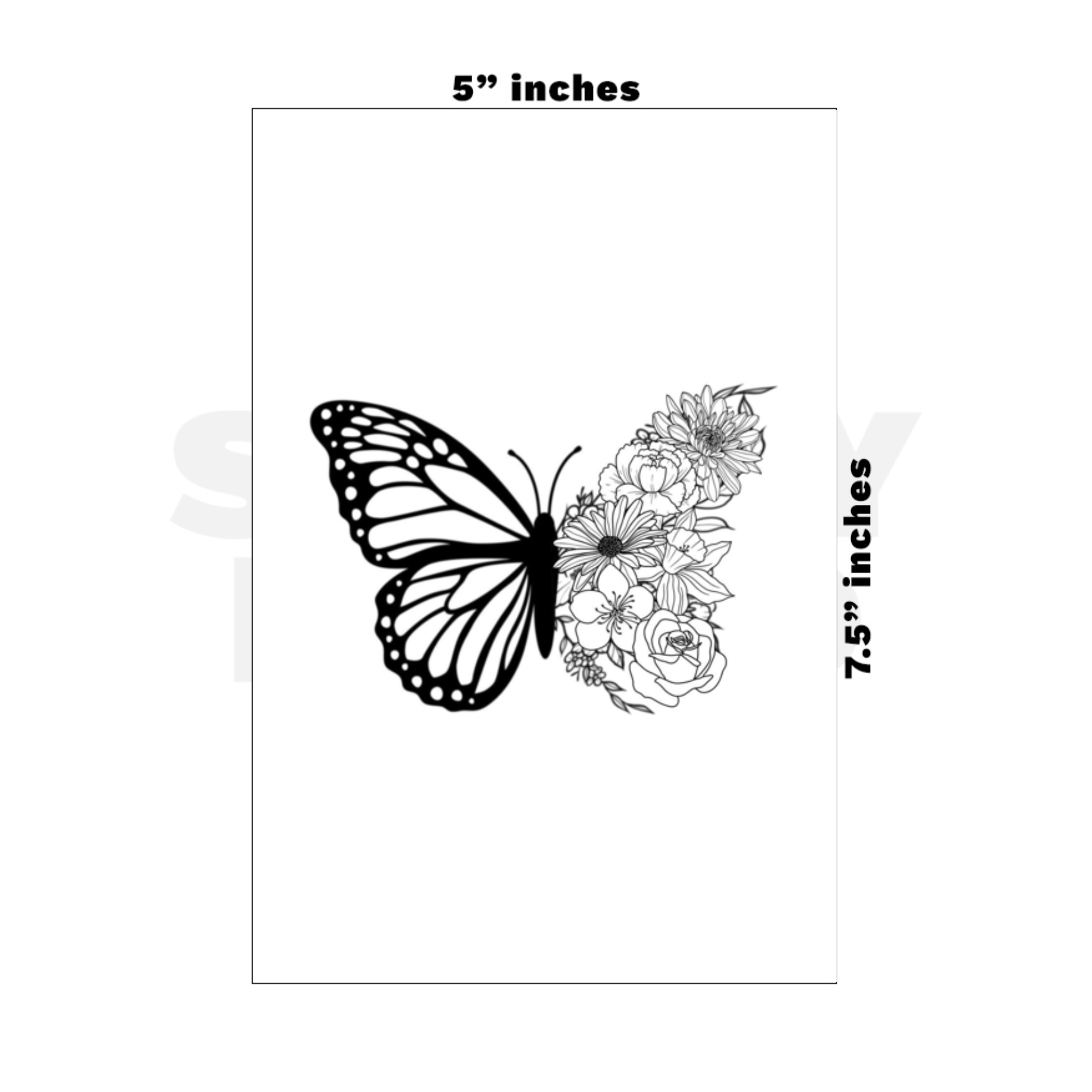 Custom Medium - 5in x 7.5in