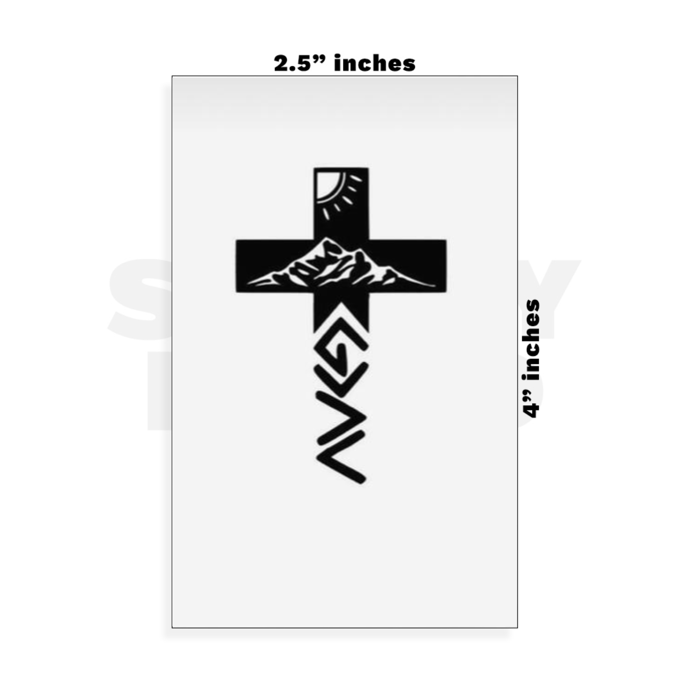 Custom Small - 2.5in x 4in