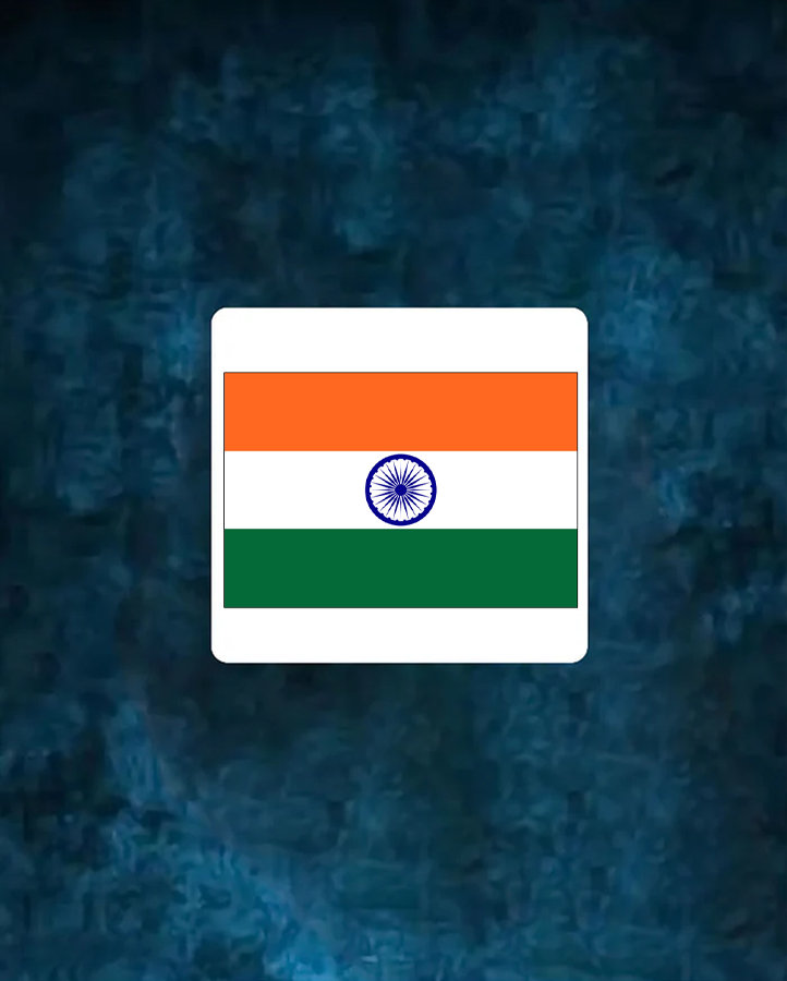 India Flag Tattoo