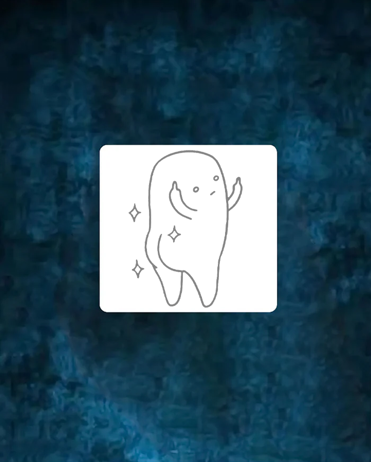 Sexy Tooth Tattoo - Semi Permanent