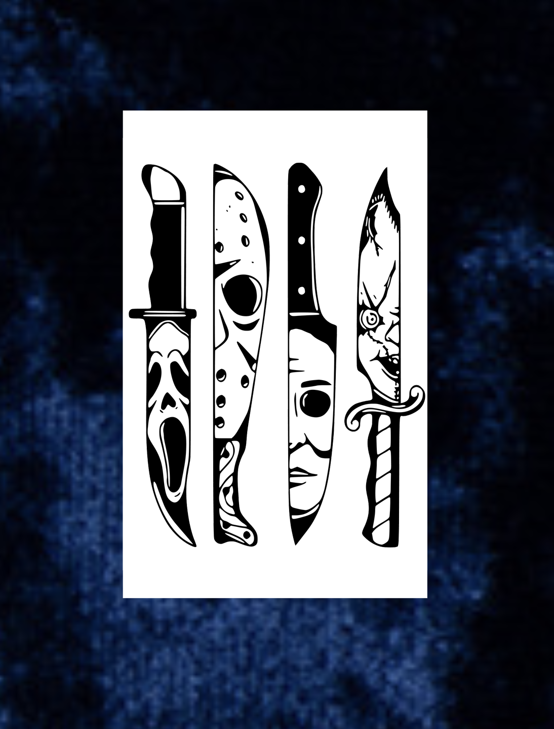 Halloween Knives Tattoo Bundle