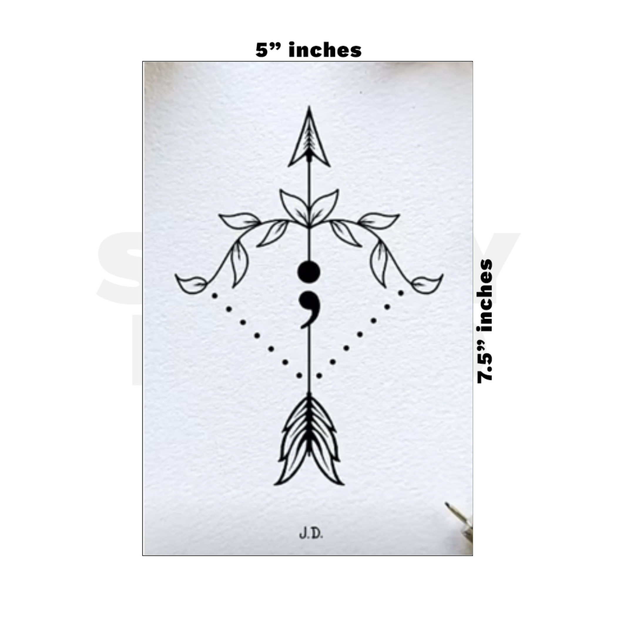 Custom Medium - 5in x 7.5in