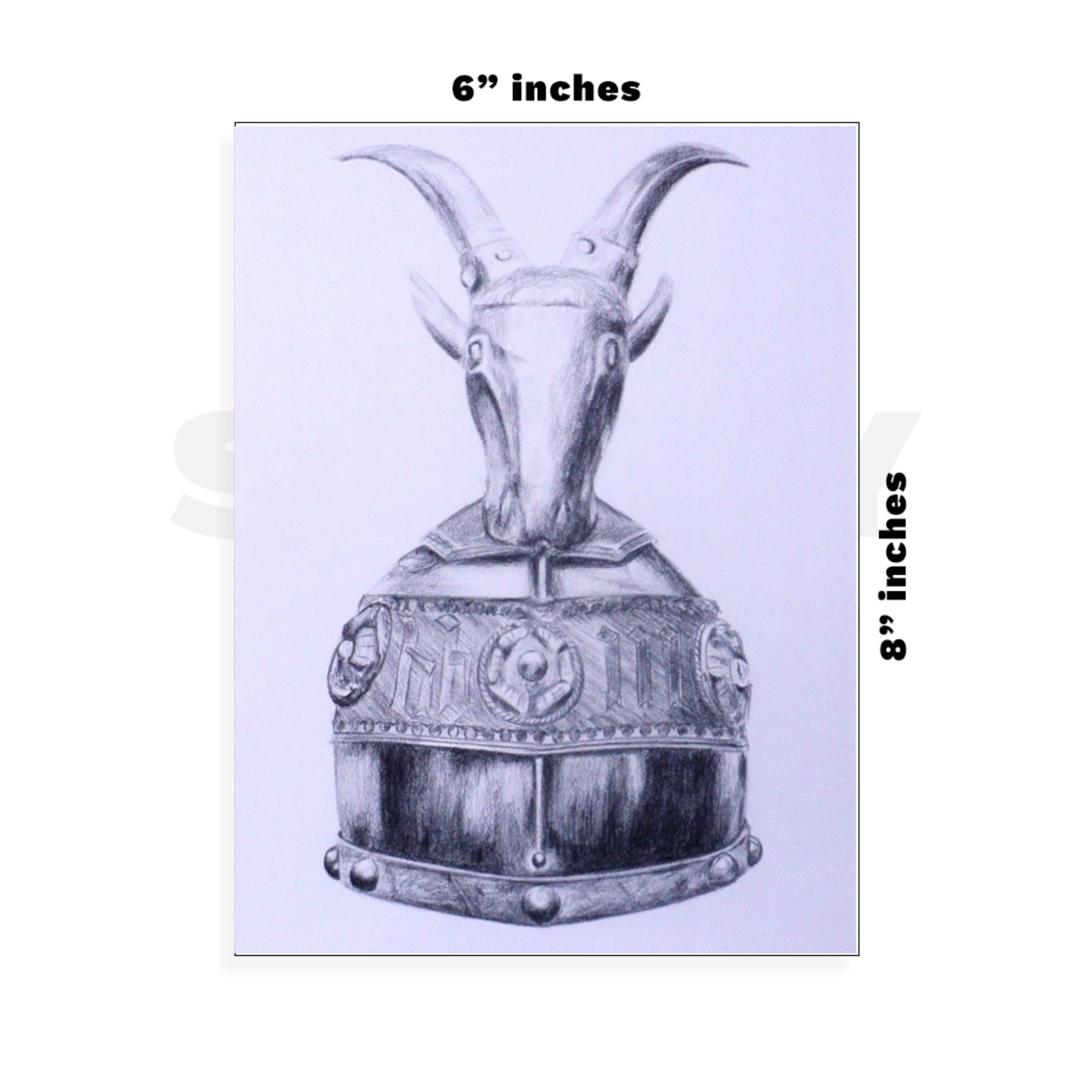 Custom Large - 6in x 8.5in