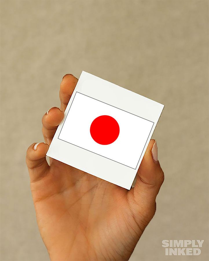 Japan Flag Tattoo