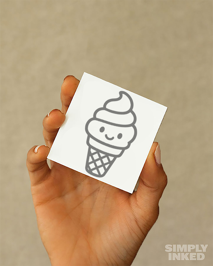 Ice cream Tattoo - Semi Permanent