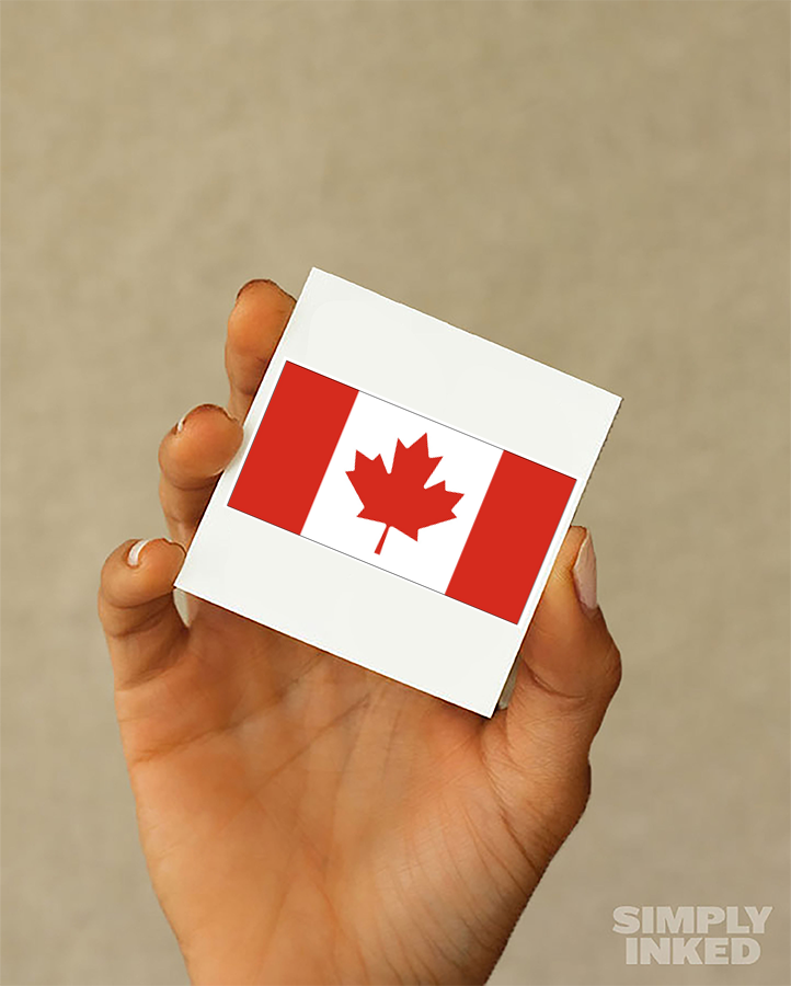 Canada Flag Tattoo