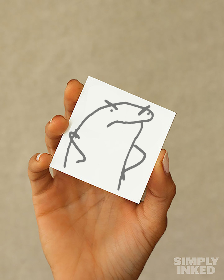 #7 Flork Tattoo - Semi Permanent