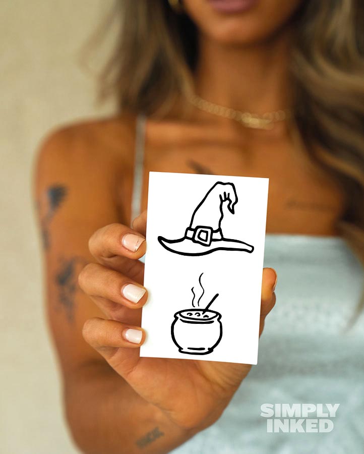 Brewing Witch Tattoo