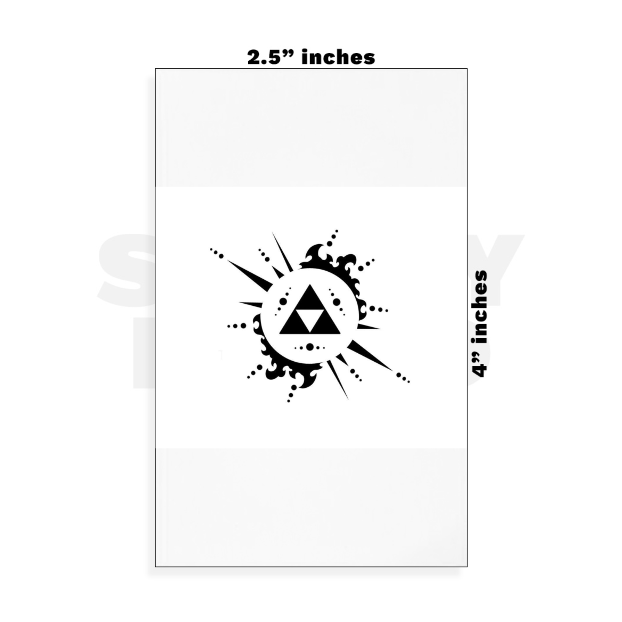 Custom Small - 2.5in x 4in
