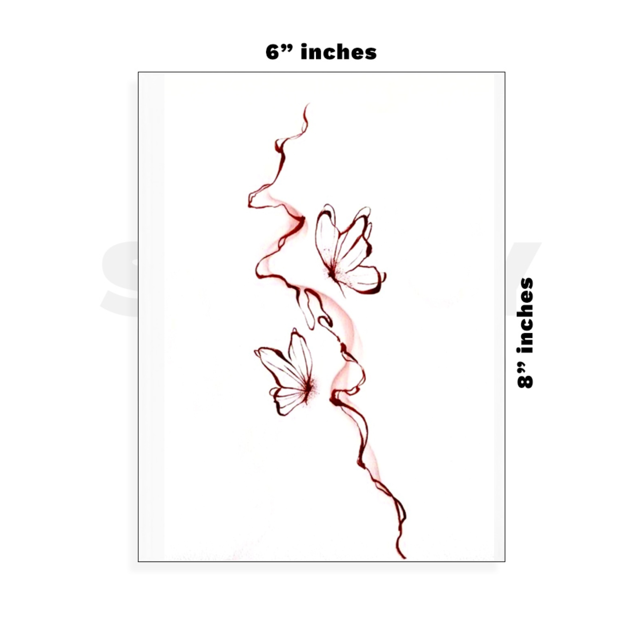 Custom Large - 6in x 8.5in