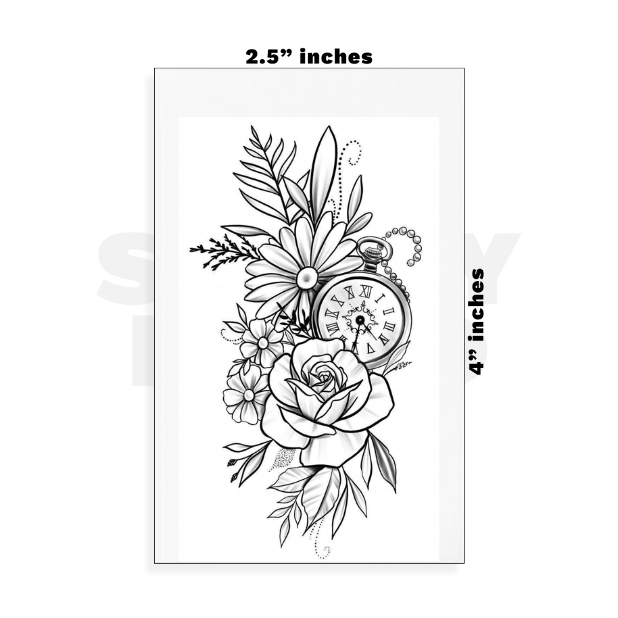Custom Small - 2.5in x 4in