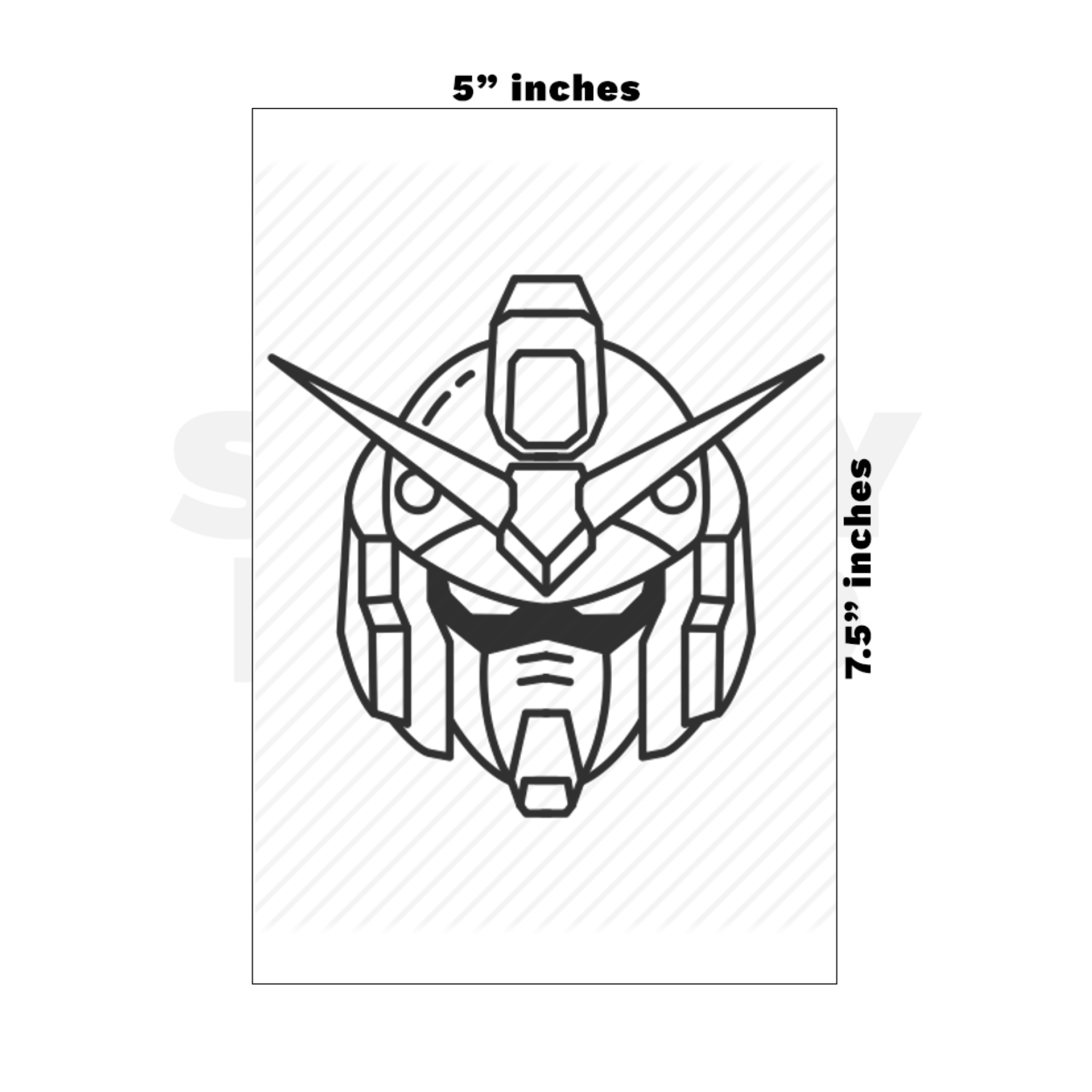 Custom Medium - 5in x 7.5in