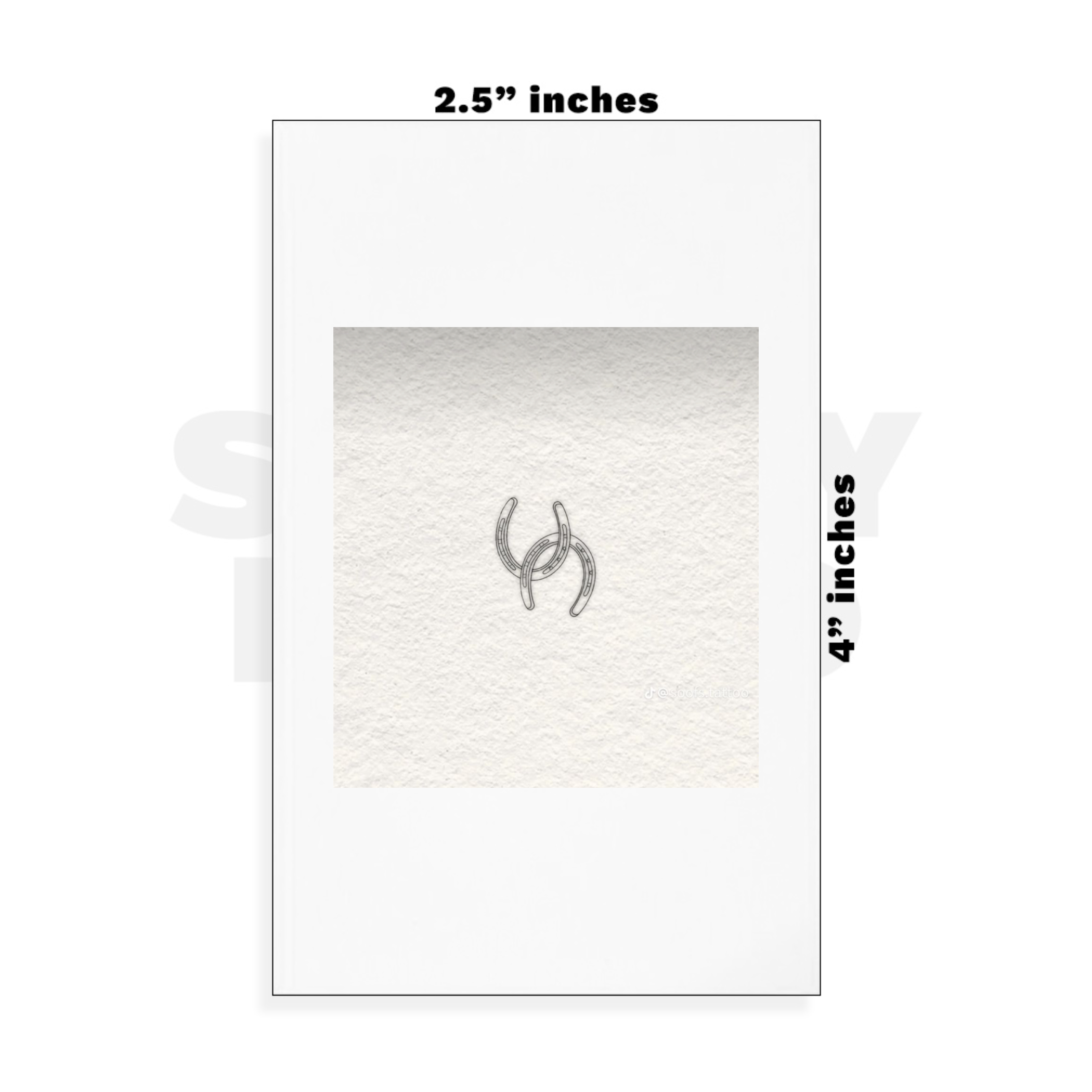 Custom Small - 2.5in x 4in