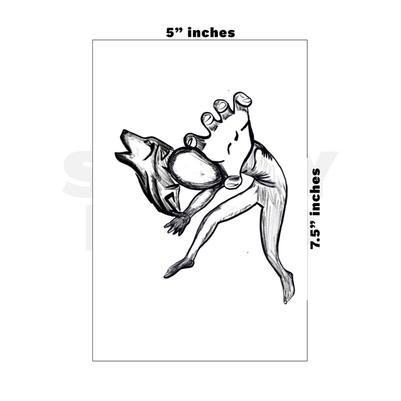 Custom Medium - 5in x 7.5in