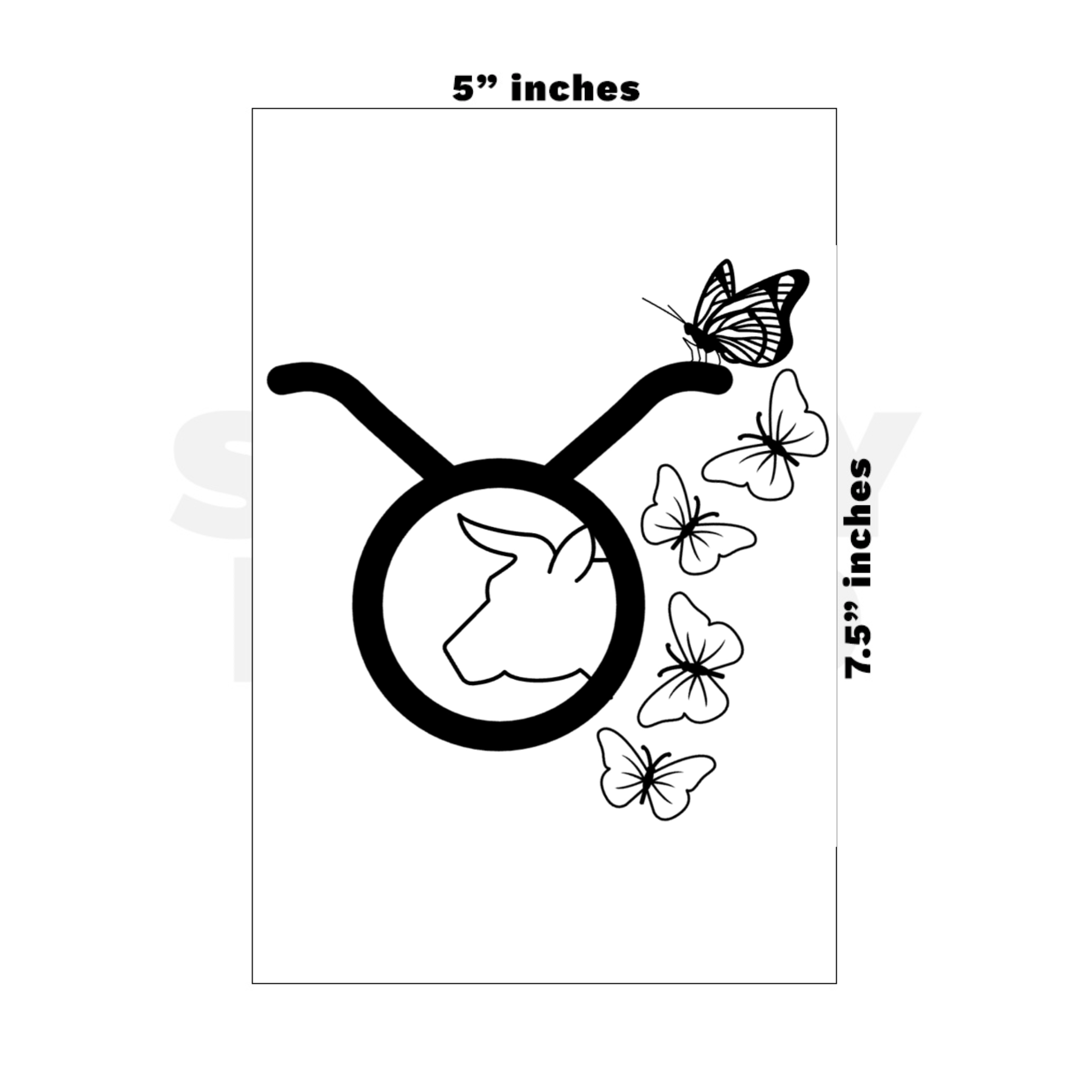 Custom Medium - 5in x 7.5in