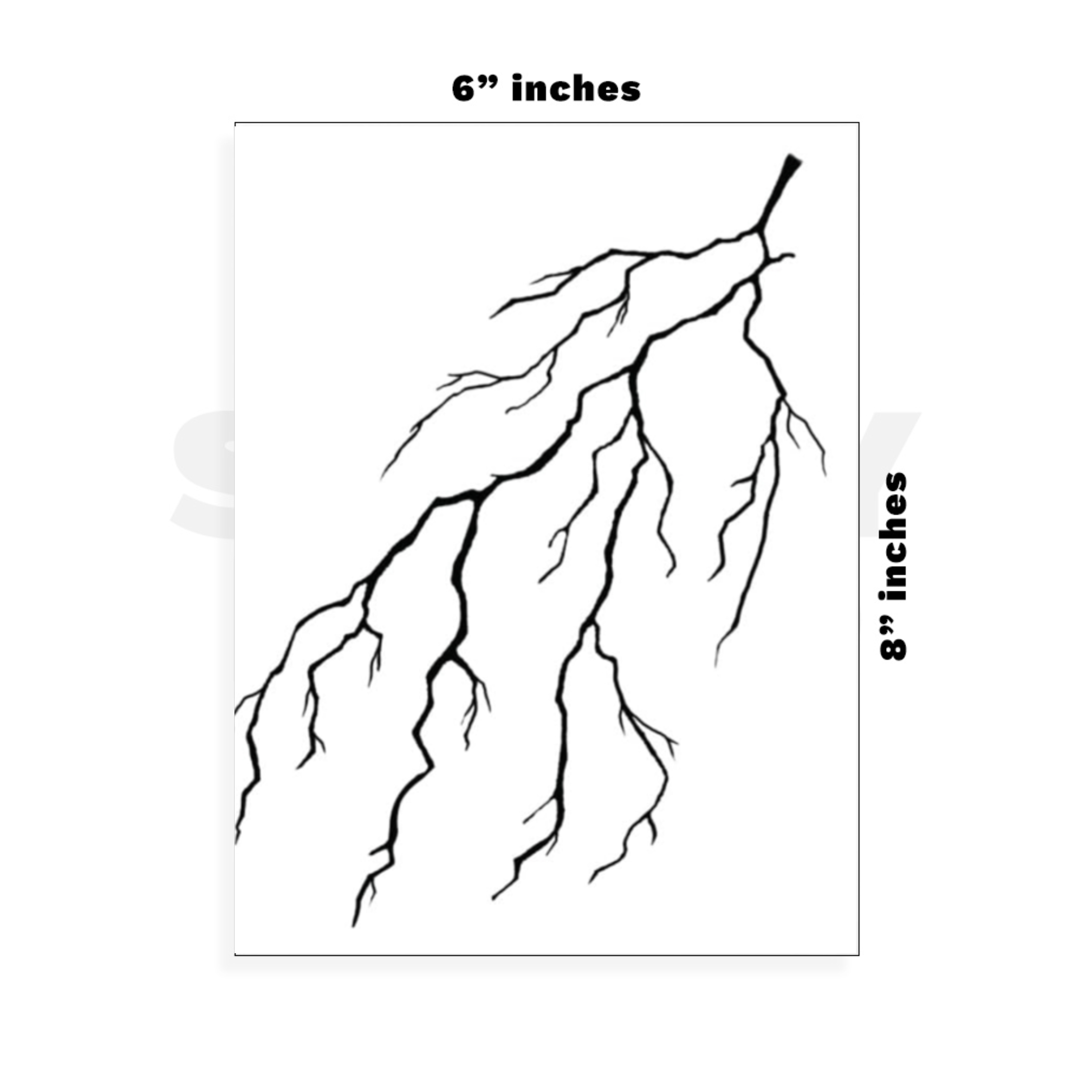 Custom Large - 6in x 8.5in