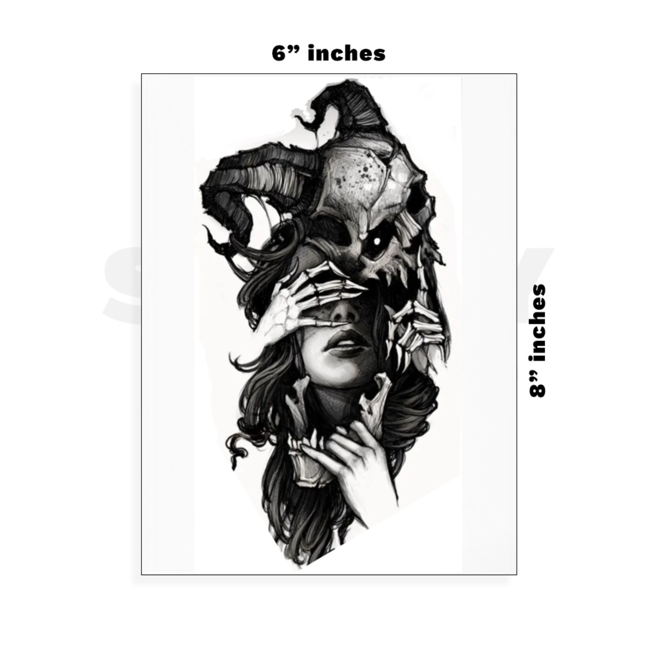 Custom Large - 6in x 8.5in