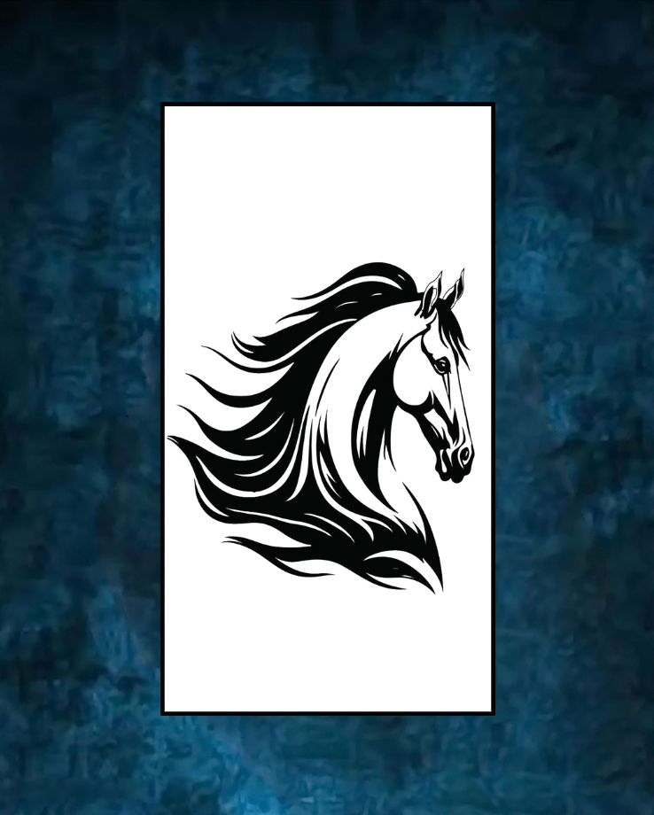 Mustang Tattoo - Semi Permanent