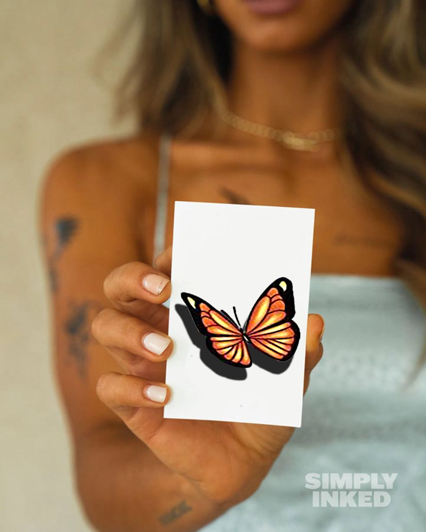 Painted Lady - 3D Tattoo