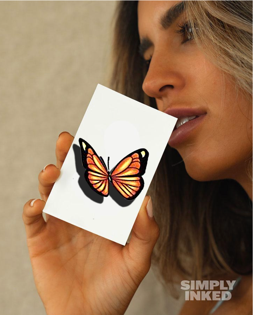 Painted Lady - 3D Tattoo