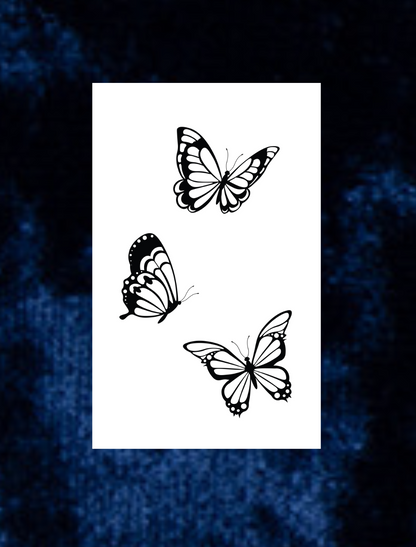 NEW Mini Butterflies Tattoo