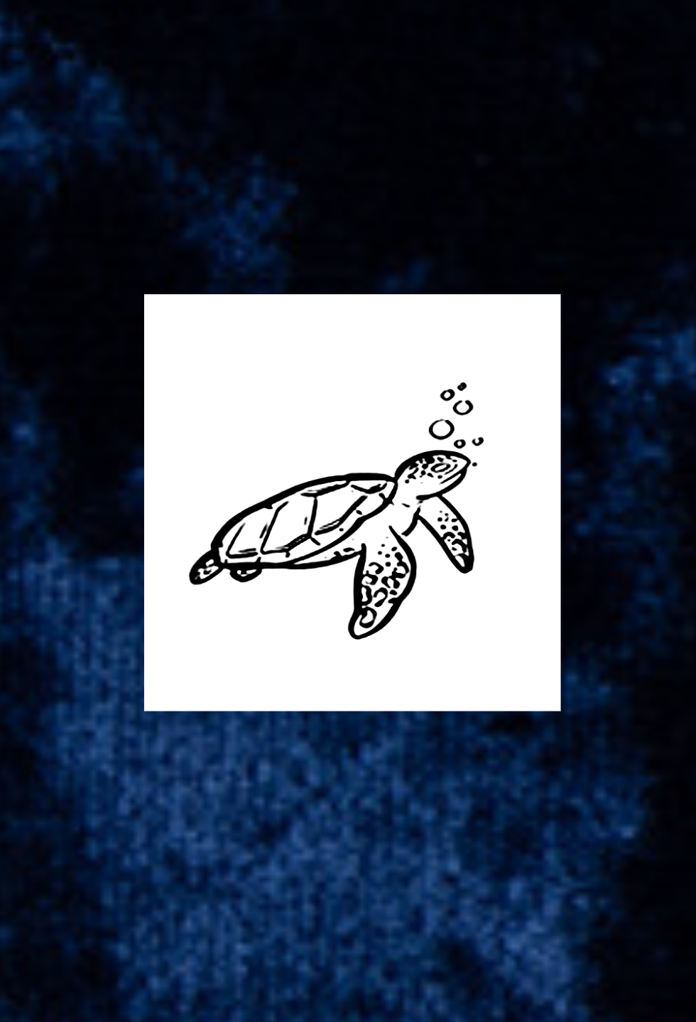 NEW Sea Turtle Tattoo - Semi Permanent