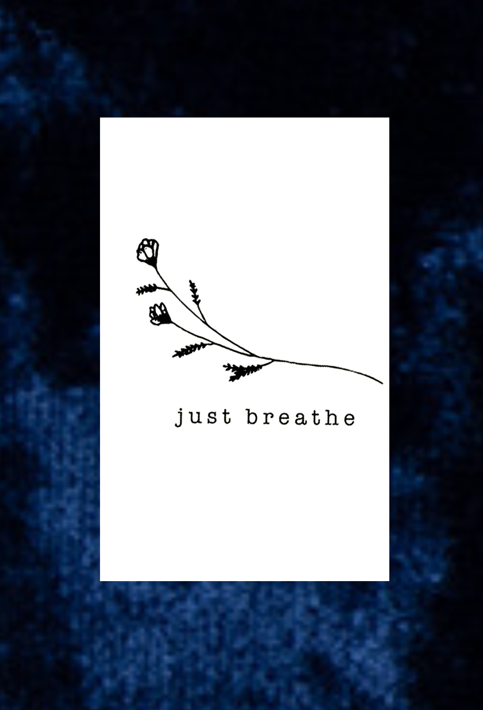 NEW Just Breathe Tattoo - Semi Permanent