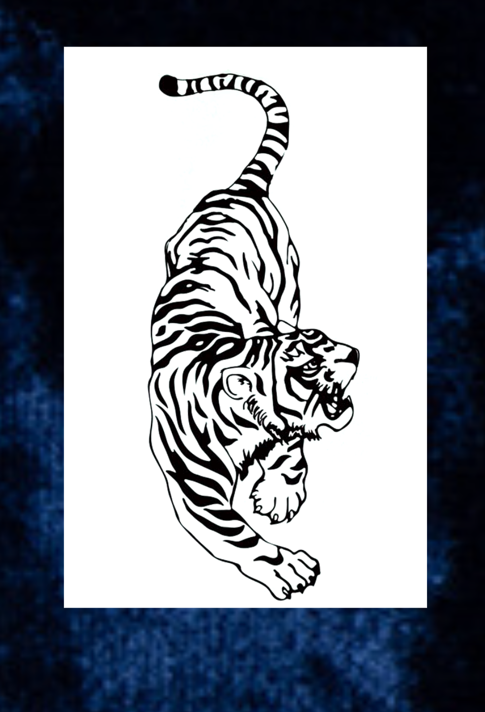 NEW Prowling Tiger Tattoo