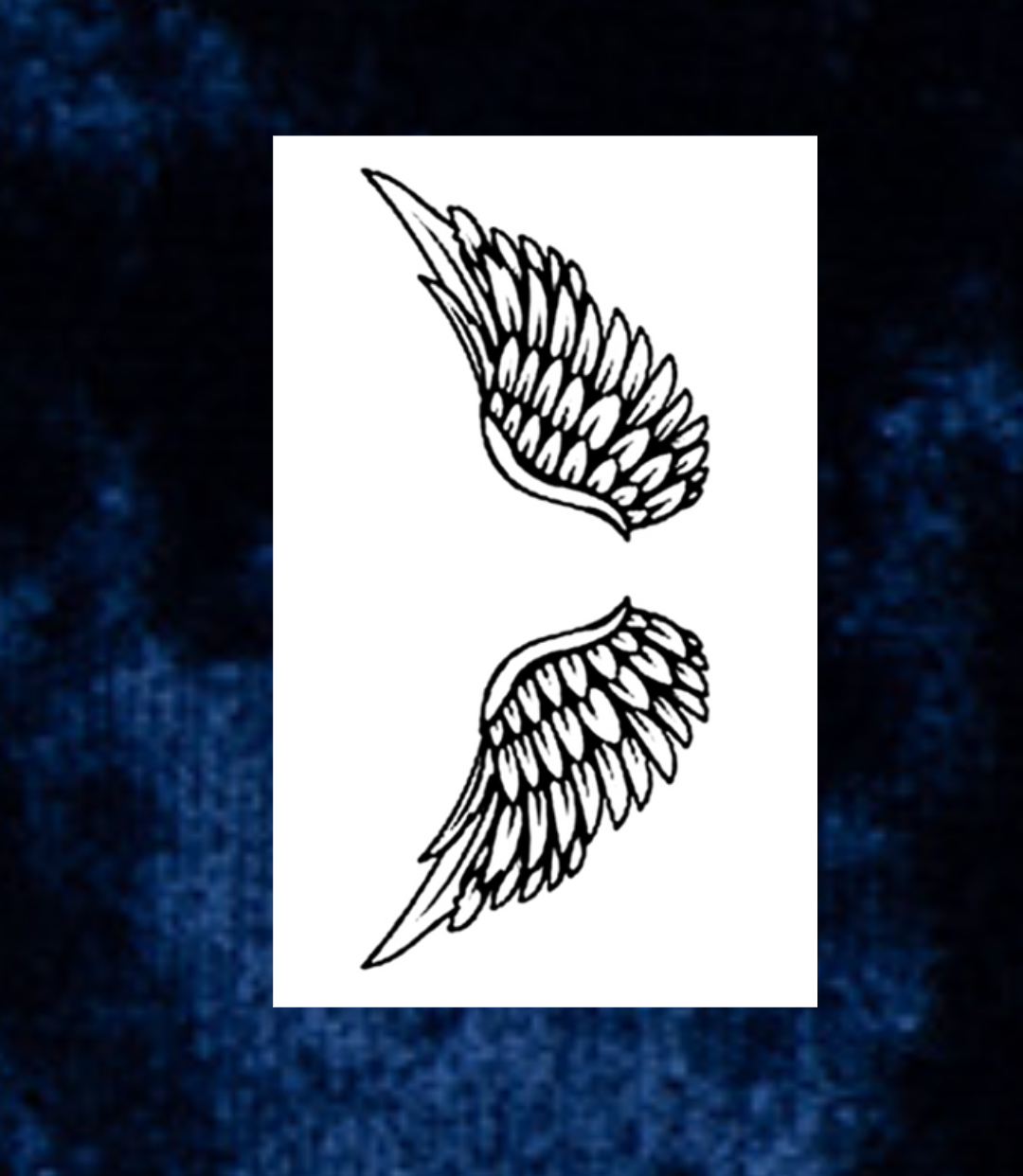 Angel Wings Tattoo - Semi Permanent