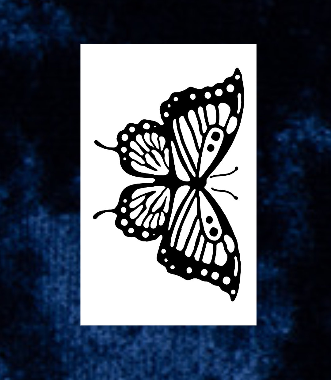 NEW Butterfly Tattoo - Semi Permanent