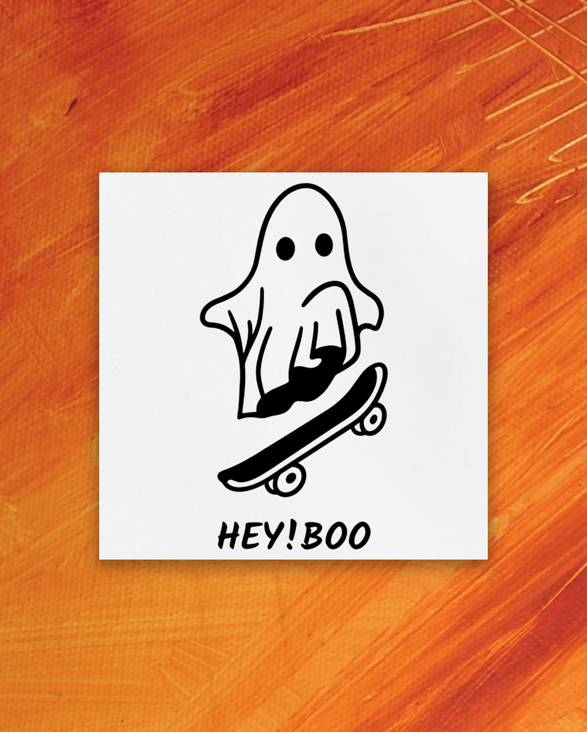 Skate Ghost Tattoo