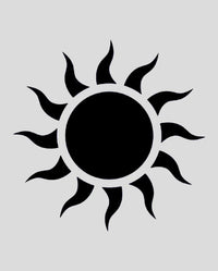 Solar Flare Tattoo - Semi Permanent