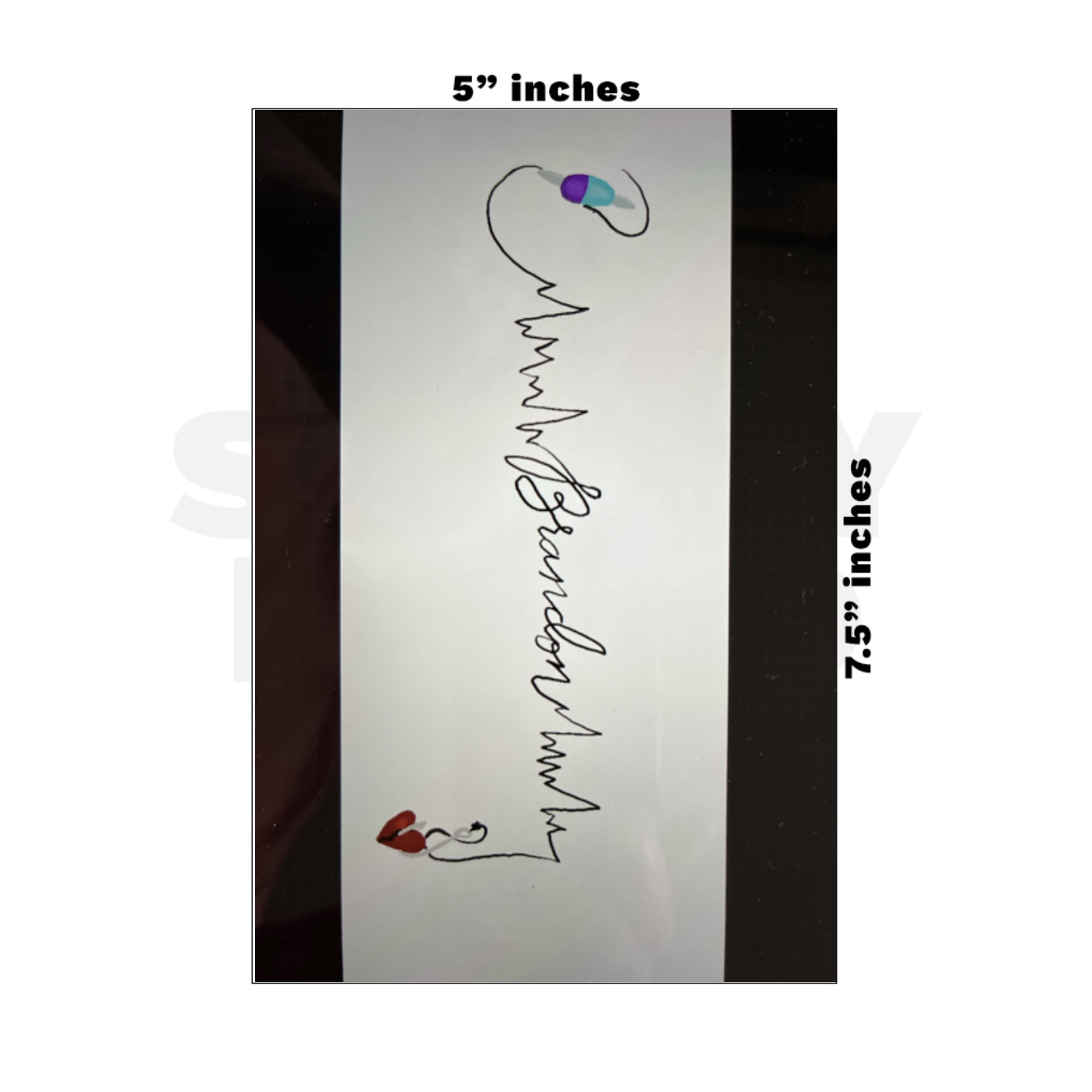 Custom Medium - 5in x 7.5in