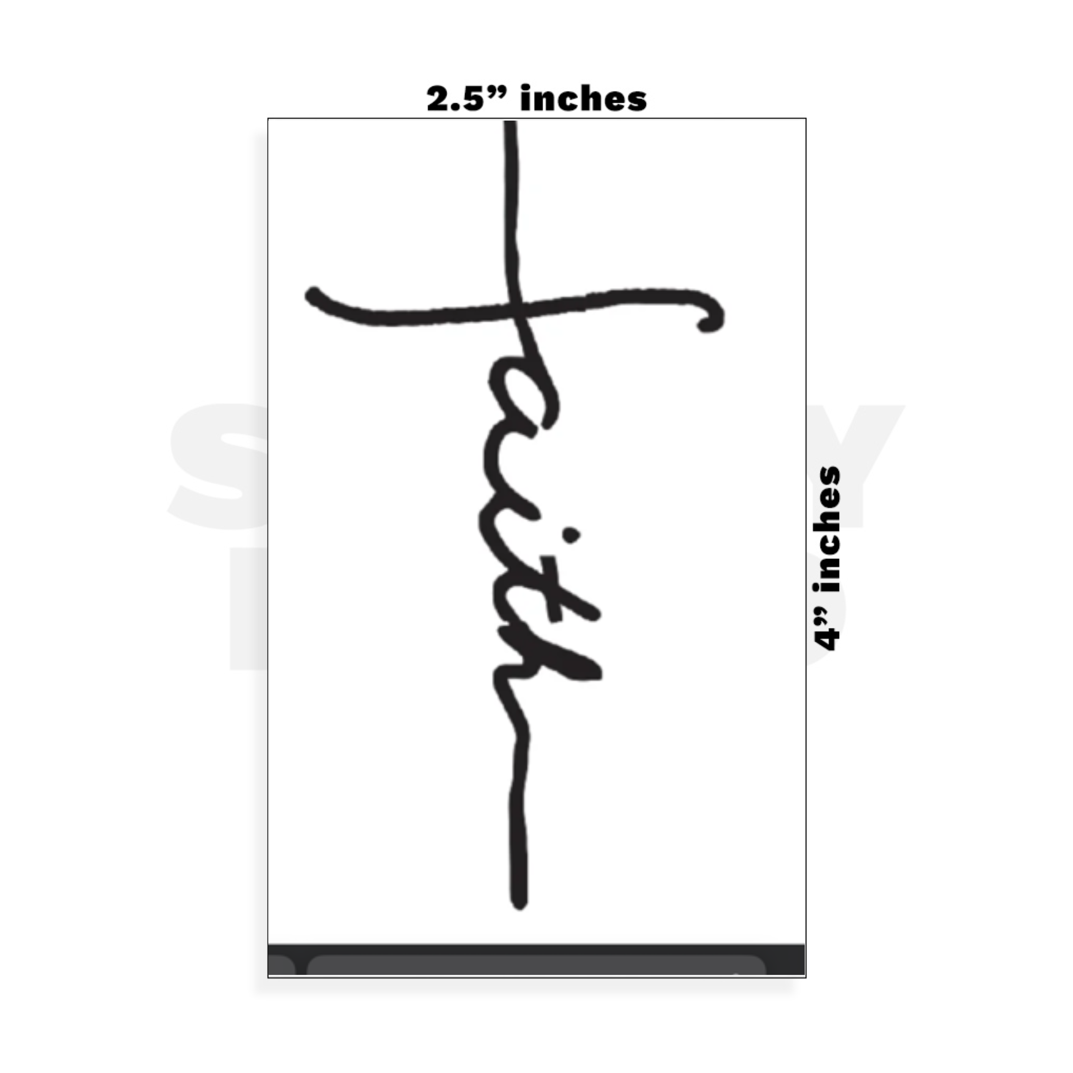 Custom Small - 2.5in x 4in