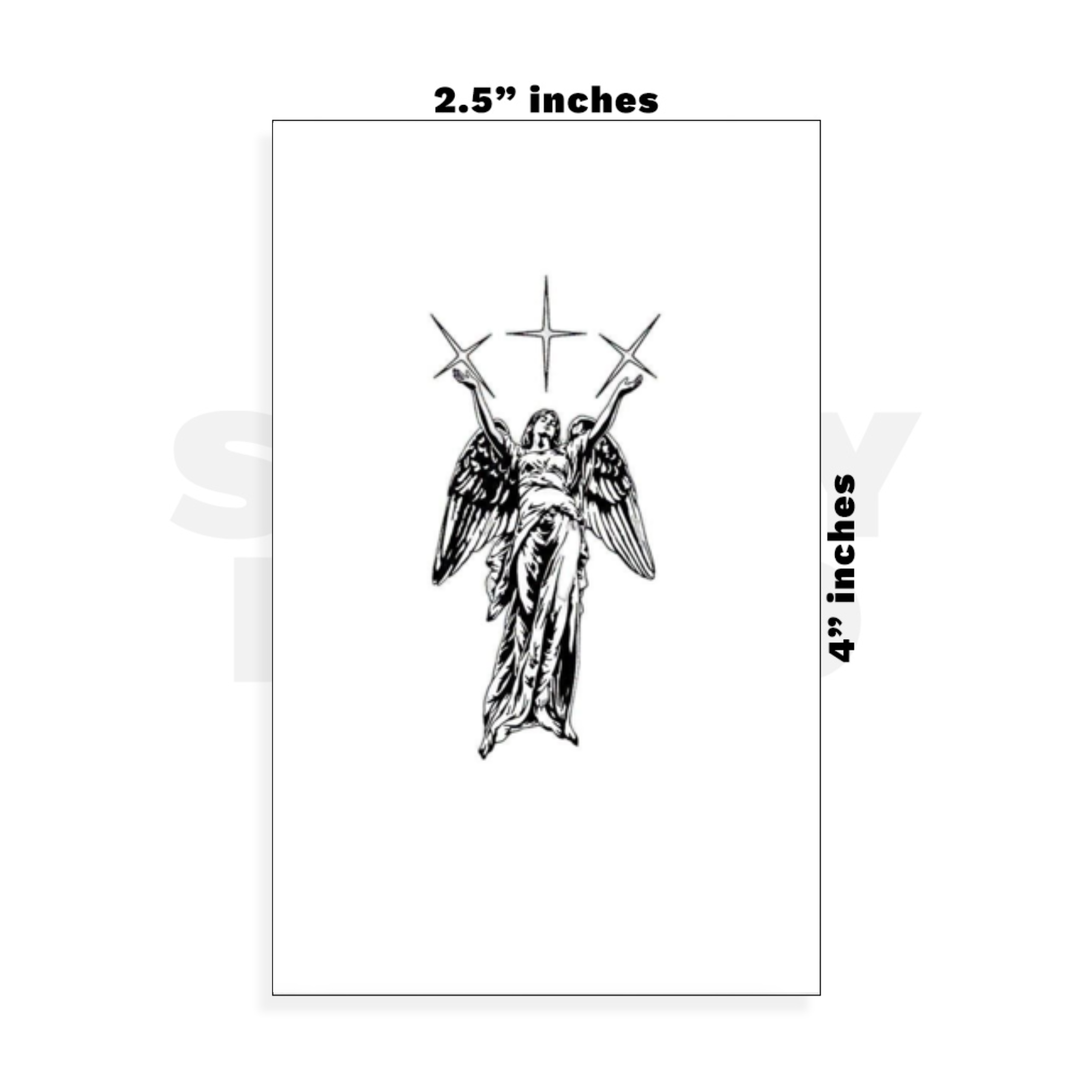 Custom Small - 2.5in x 4in