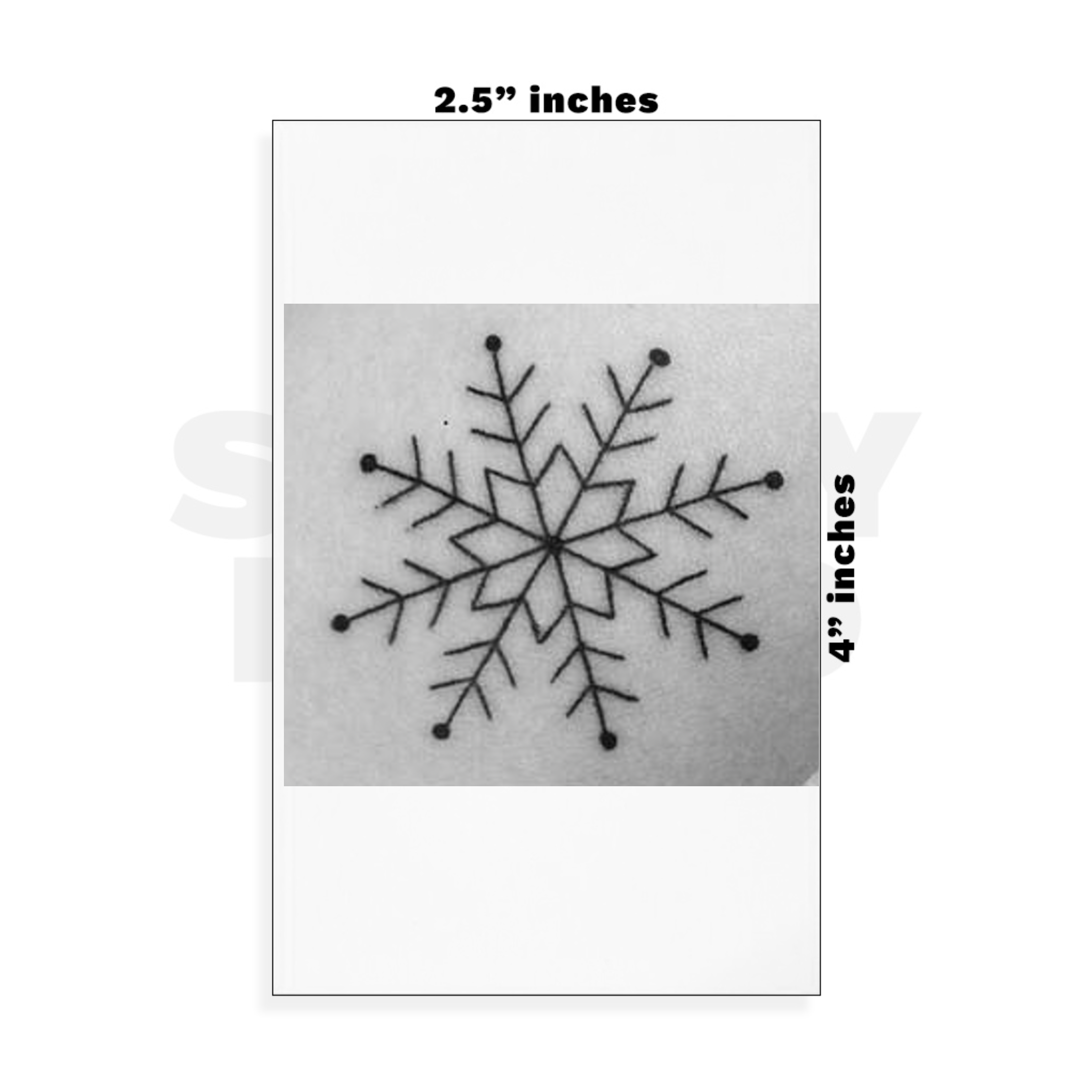Custom Small - 2.5in x 4in