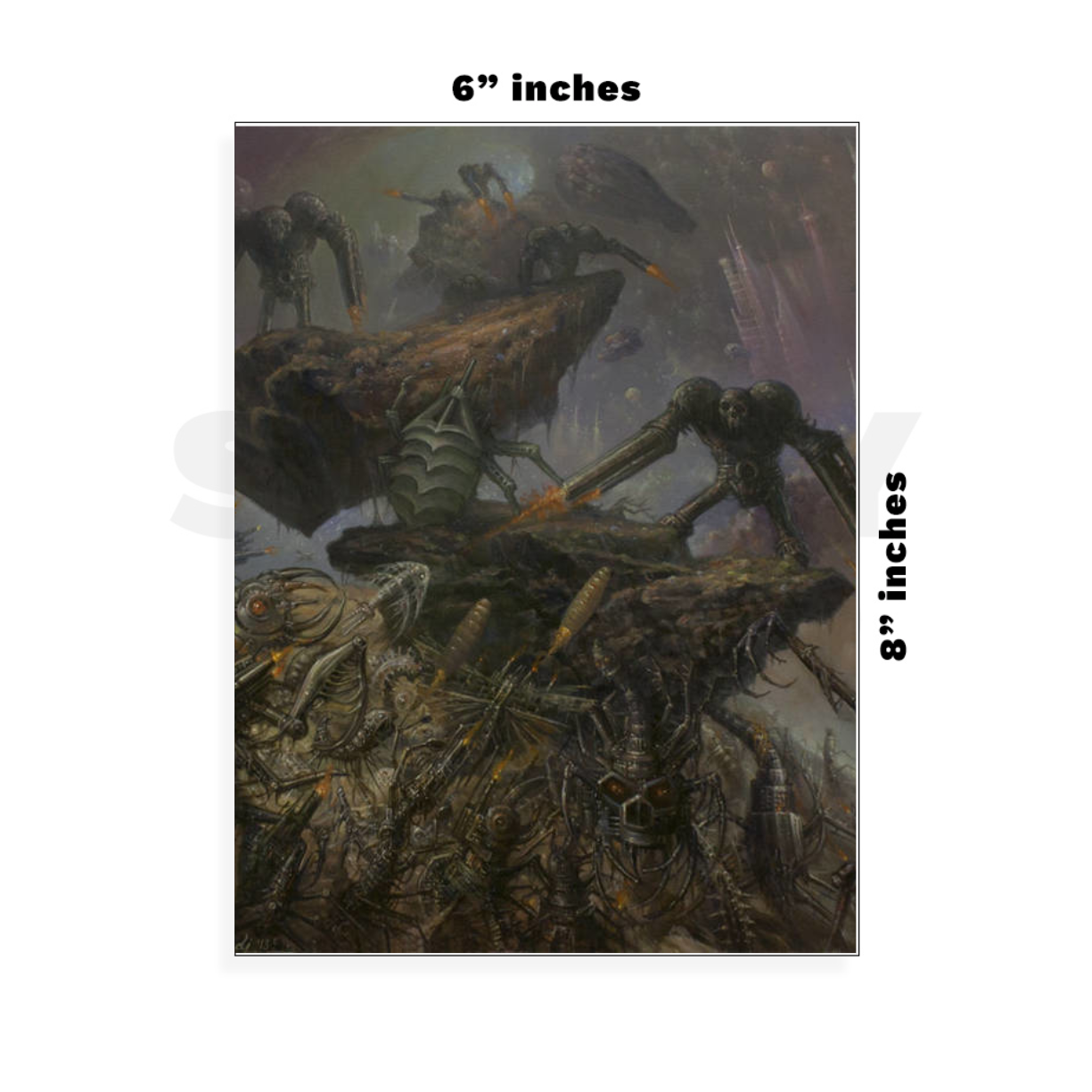 Custom Large - 6in x 8.5in